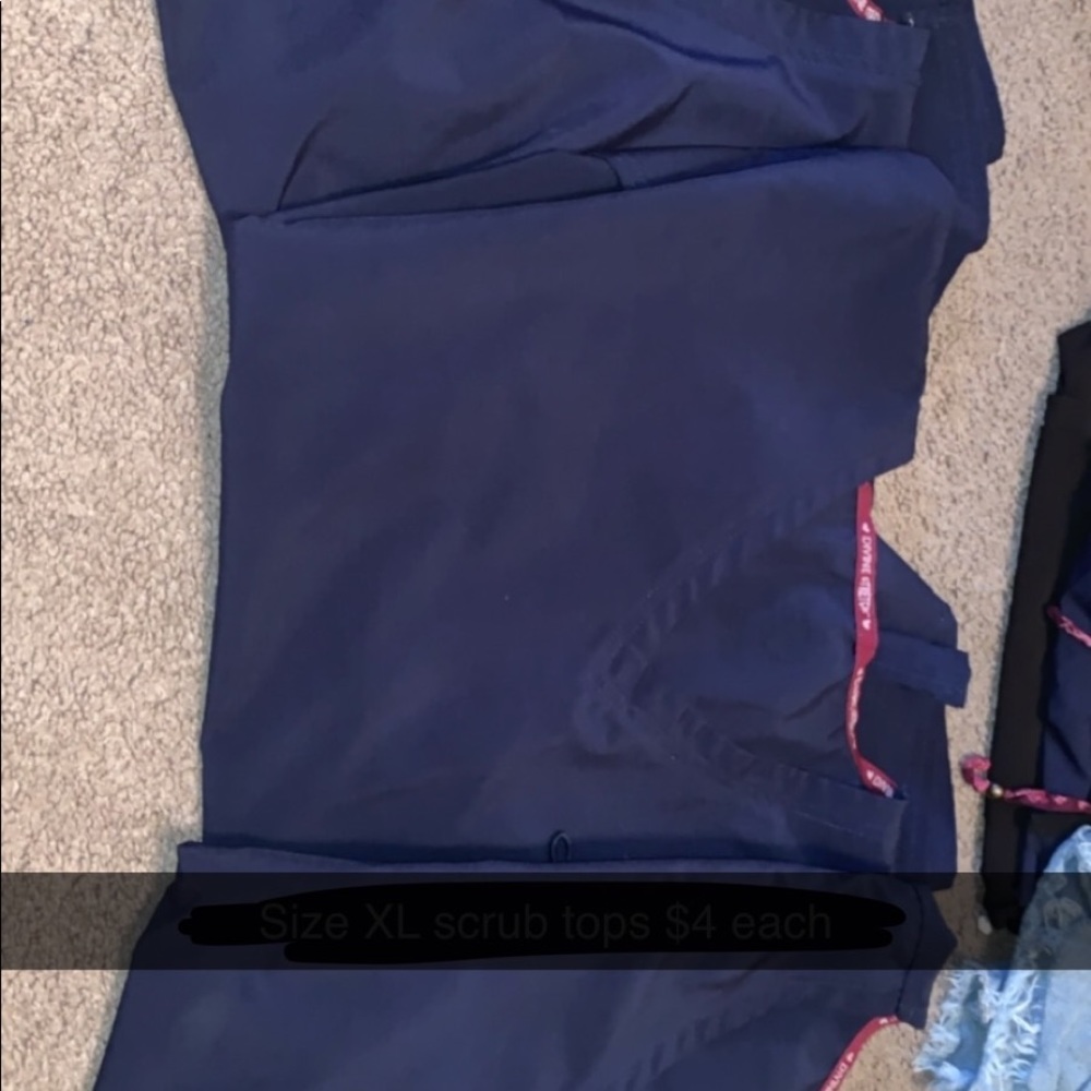 Xl scrub tops